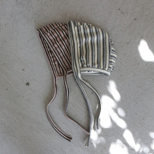 STRIPE BONNET