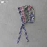 MIXED BORDER KNIT BONNET 3