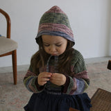 MIXED BORDER KNIT BONNET 7