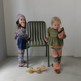 MIXED BORDER KNIT BONNET 8