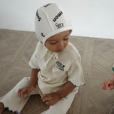 WAFFLE PRINT BONNET 20