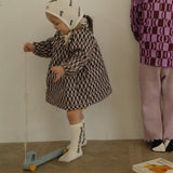 WAFFLE PRINT BONNET 5