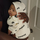 WAFFLE PRINT BONNET 10
