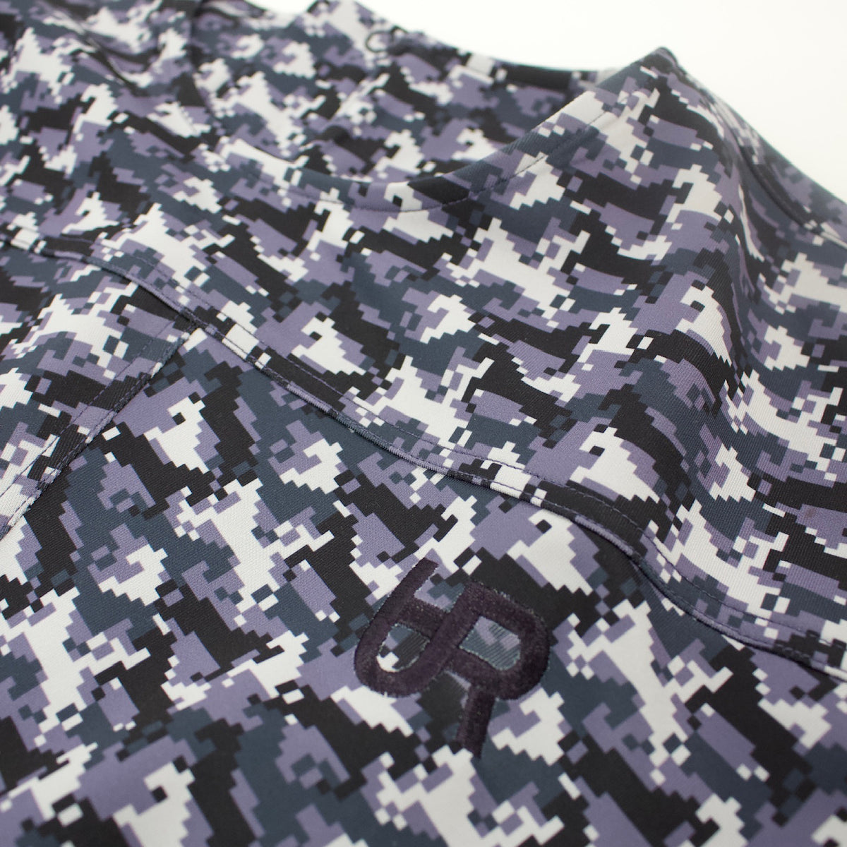 AURéNLEV JERSEY CAMOUFLAGE LADIES DRESS ネイビー