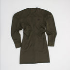 AURéNLEV JERSEY LADIES DRESS カーキ