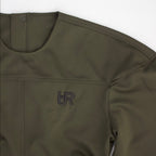AURéNLEV JERSEY LADIES DRESS カーキ