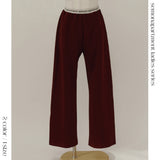 【ladies series】JERSEY SLACKS PANTS1