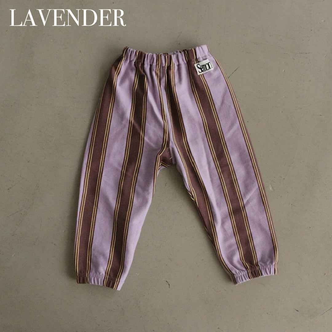 Semon ApartMent RUGGER JOGGER PANTS ラベンダー