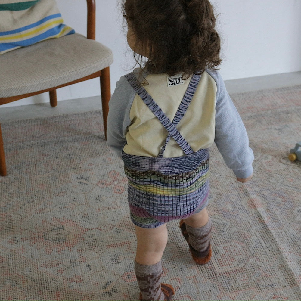 mixbdニットブルマ | MIXED BORDER KNIT BLOOMERS | Frö