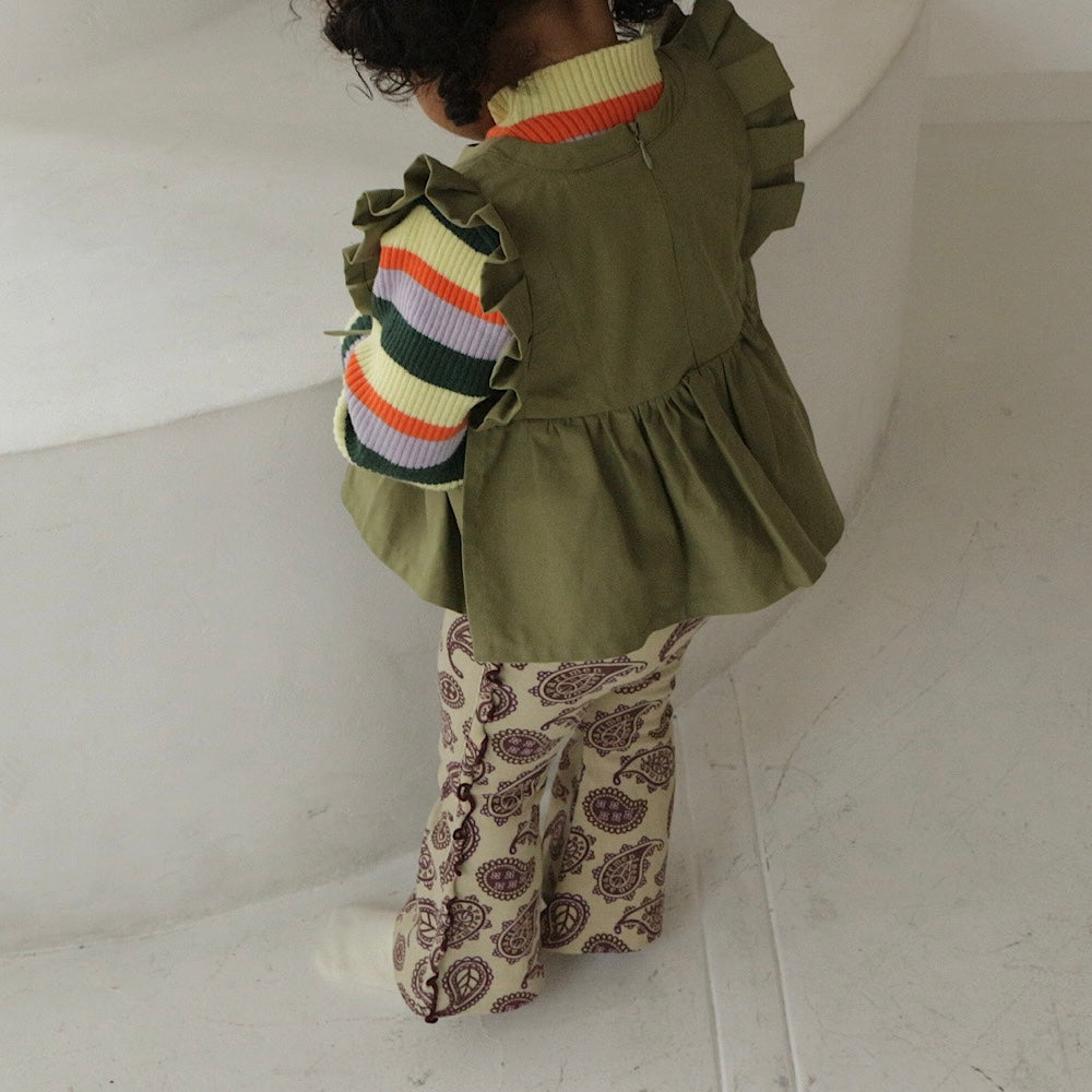 新ベア天レギンス | NEW PATTERN FLARE PANTS | Frö
