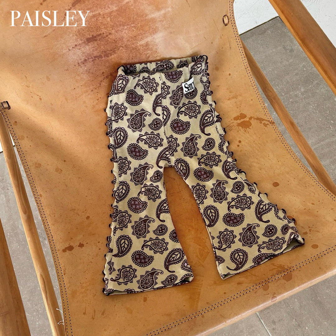 新ベア天レギンス | NEW PATTERN FLARE PANTS | Frö
