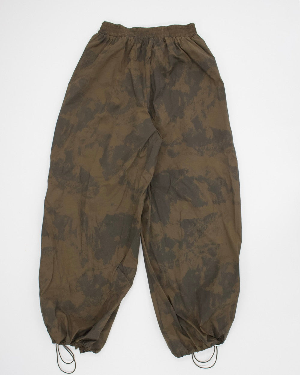 AURéNLEV Nylon Marble Pants ブラウン