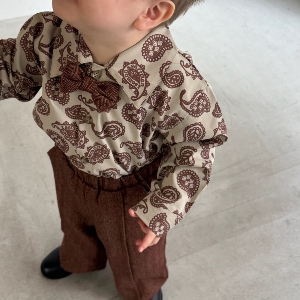 オケージョンシャツ | PAISLEY SHIRT | Frö