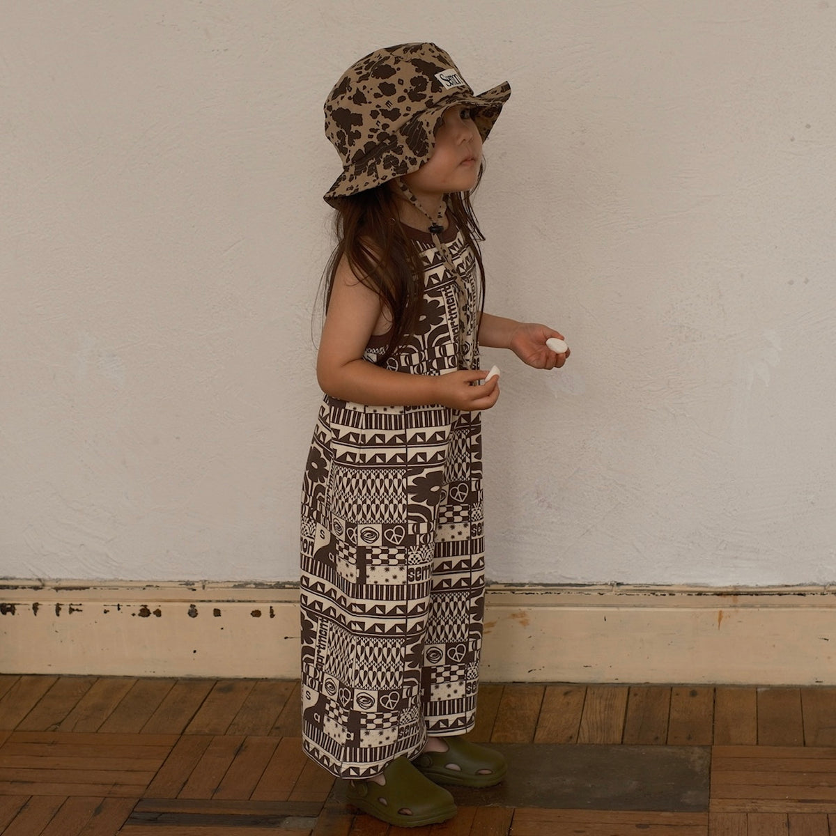 Semon ApartMent PANEL PRINT TANK SALOPETTE