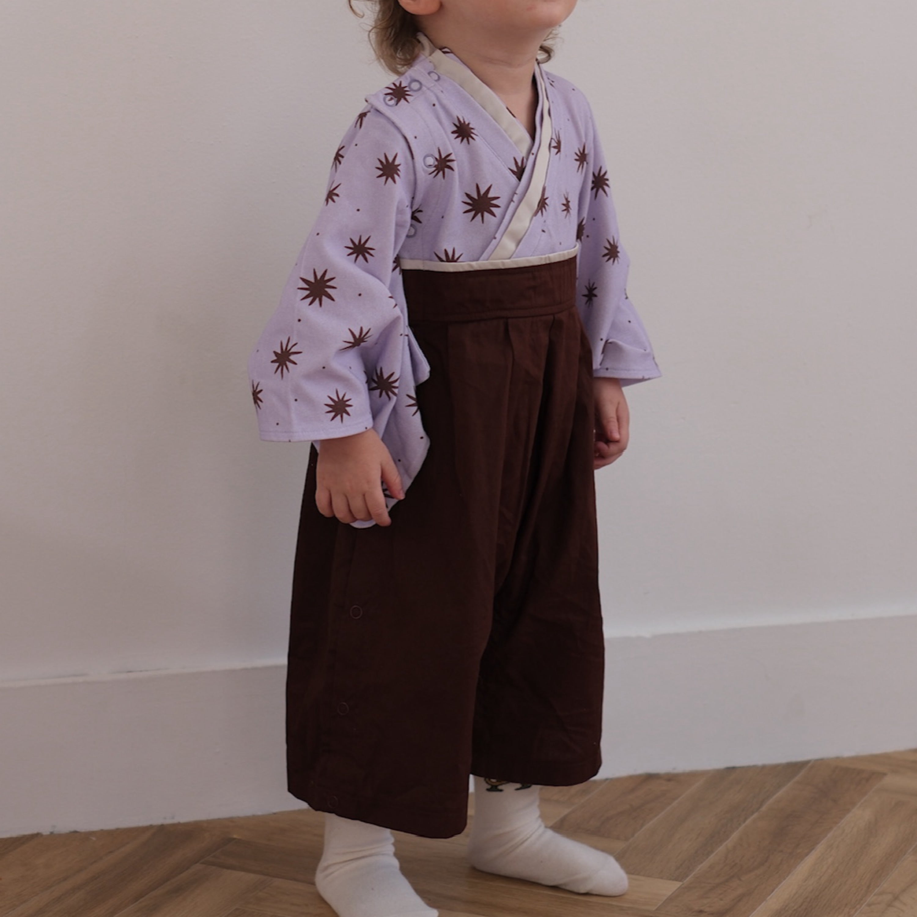 総柄袴ロンパース | PATTERN HAKAMA ROMPERS | Frö