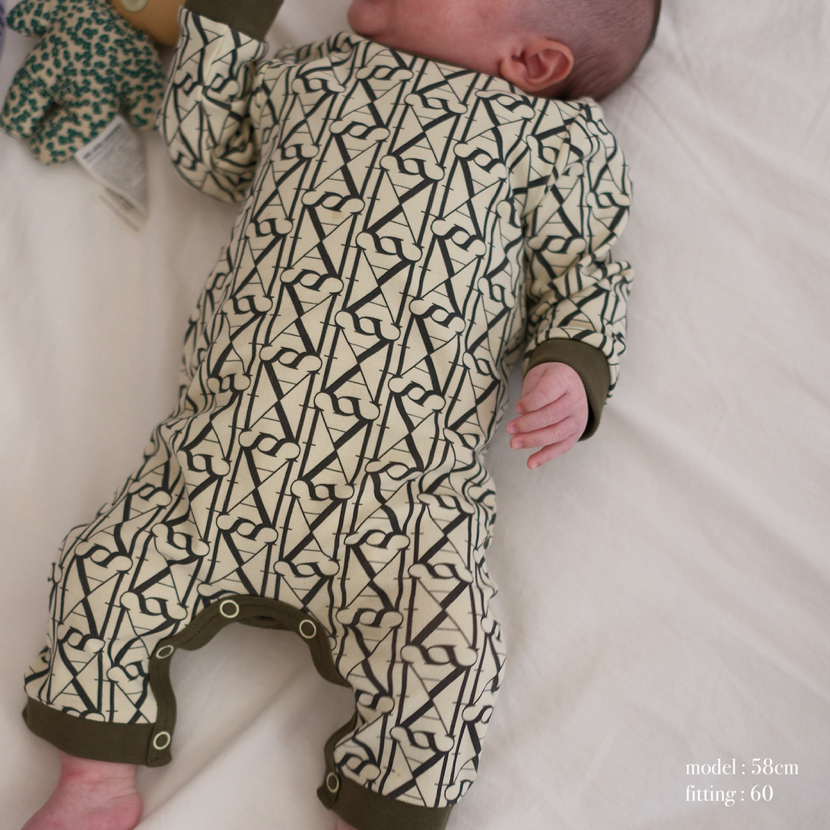 Semon ApartMent 26AW NEW PATTERN FULL-LENGTH ROMPER