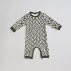 Semon ApartMent 26AW NEW PATTERN FULL-LENGTH ROMPER MONOGRAM