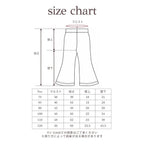 Semon ApartMent 26AW NEW PATTERN MERROW FLARE PANTS