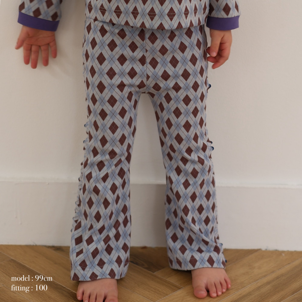 Semon ApartMent 26AW NEW PATTERN MERROW FLARE PANTS