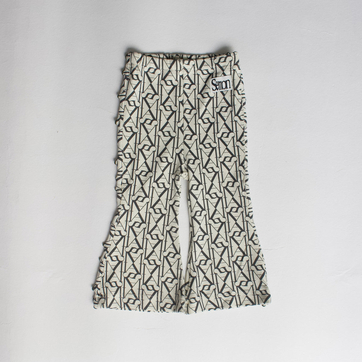 Semon ApartMent 26AW NEW PATTERN MERROW FLARE PANTS MONOGRAM