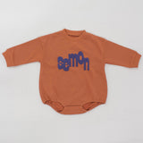 PUFF PRINT EVEN LOGO ROMPER5