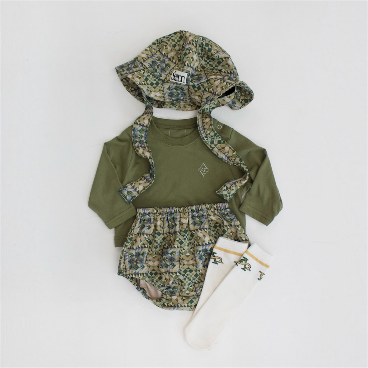 Semon ApartMent QUILTED JERSEY SAFARI HAT