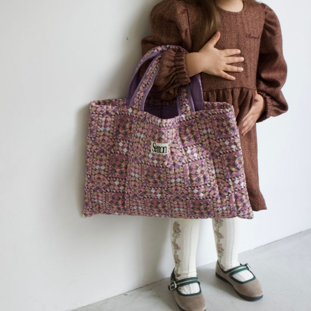 キルトレッスンバッグ1 | QUILTED LESSON BAG | Frö