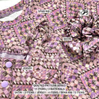 Semon ApartMent QUILTED SATIN SCRUNCHIE