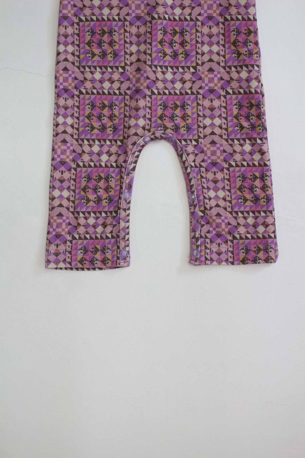 Semon ApartMent QUILTED SPAN RIB BABY ROMPER