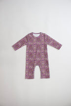 Semon ApartMent QUILTED SPAN RIB BABY ROMPER ピンク