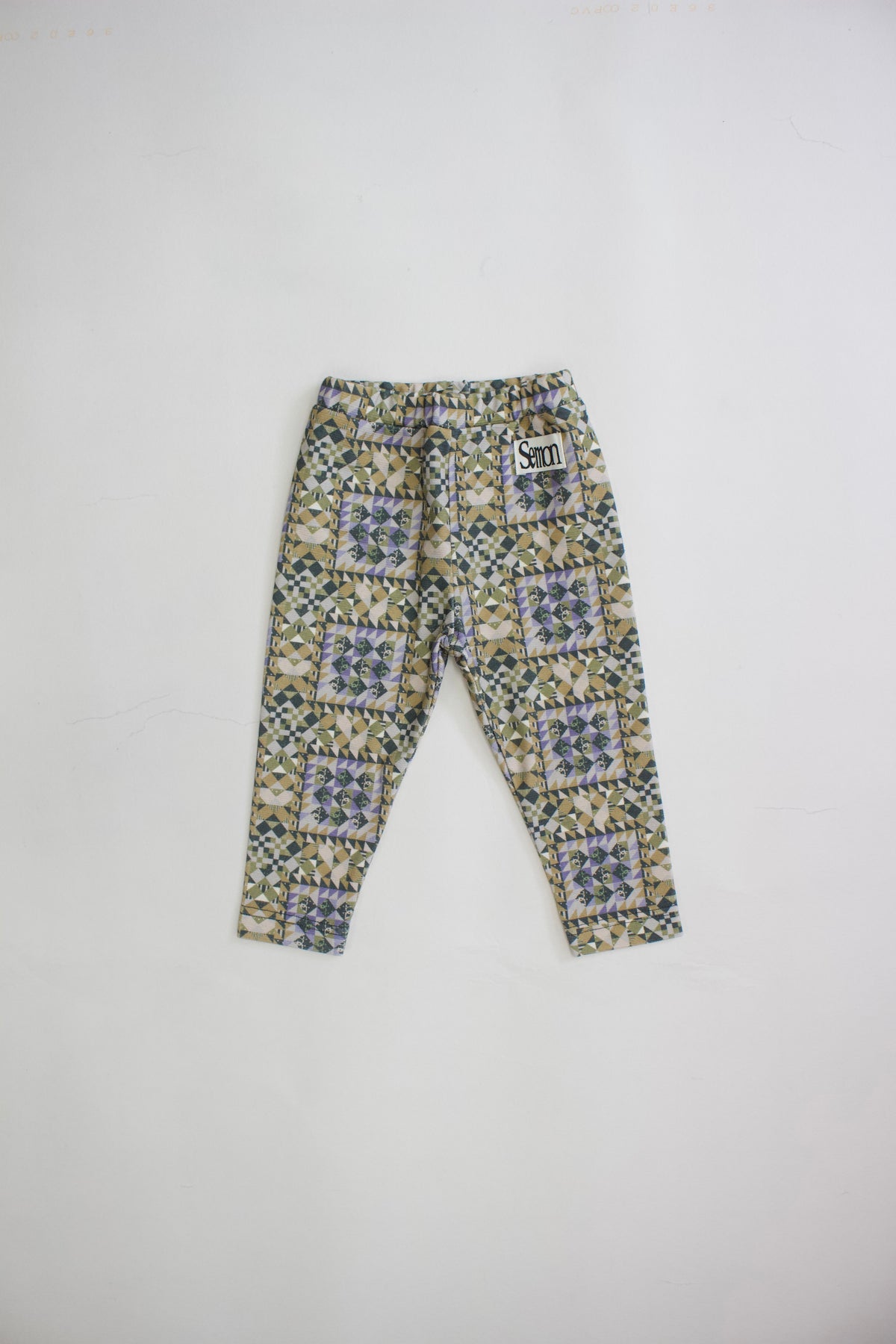 Semon ApartMent QUILTED SPAN RIB LEGGINGS グリーン