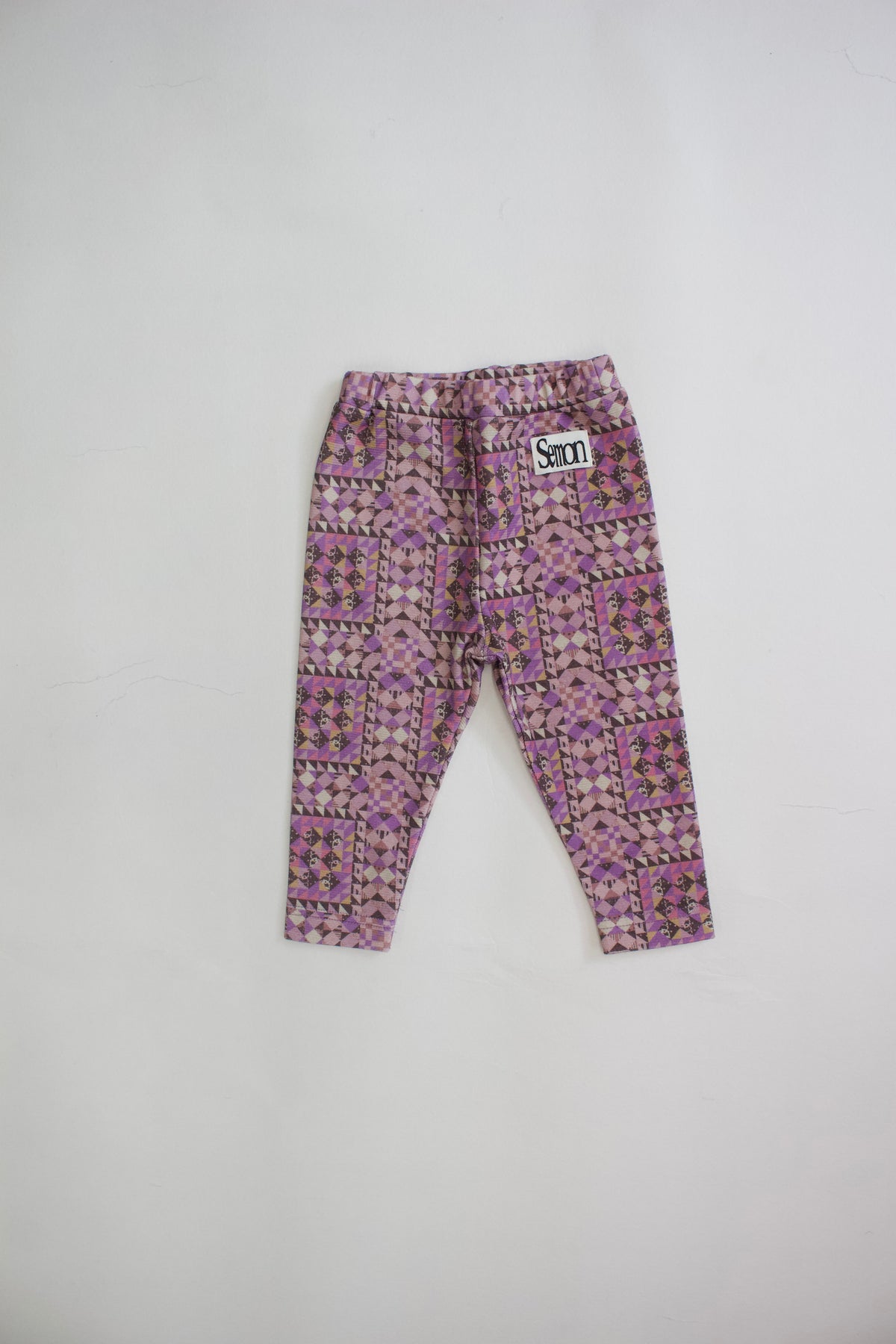 Semon ApartMent QUILTED SPAN RIB LEGGINGS ピンク
