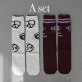 2 sets of high socks43