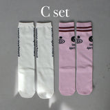 2 sets of high socks38