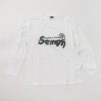 Semon Little Bros SPRAY LOGO LADIES LONG SLEEVE T-SHIRT