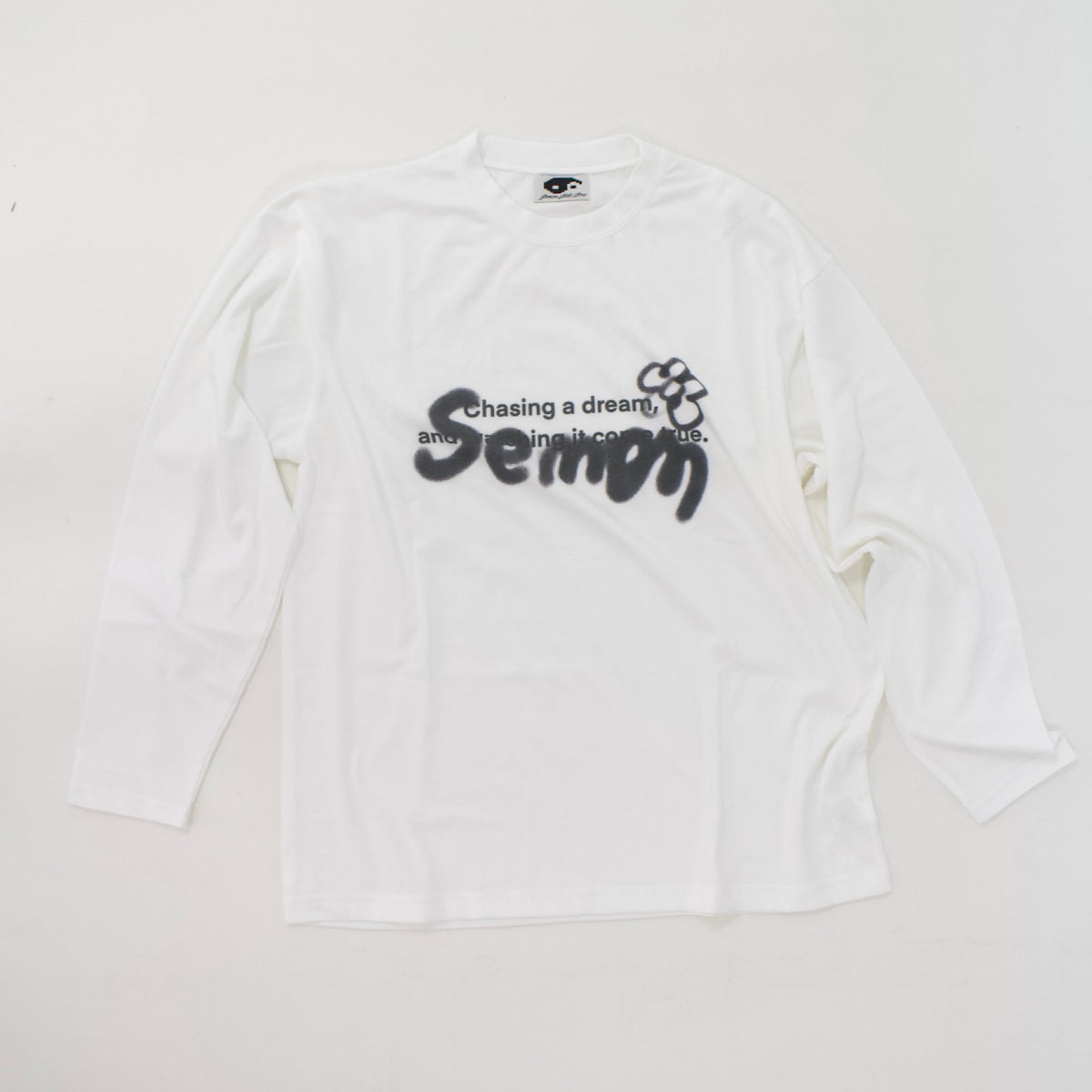 Semon Little Bros SPRAY LOGO LADIES LONG SLEEVE T-SHIRT