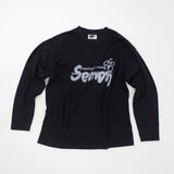 SPRAY LOGO LADIES LONG SLEEVE T-SHIRT4