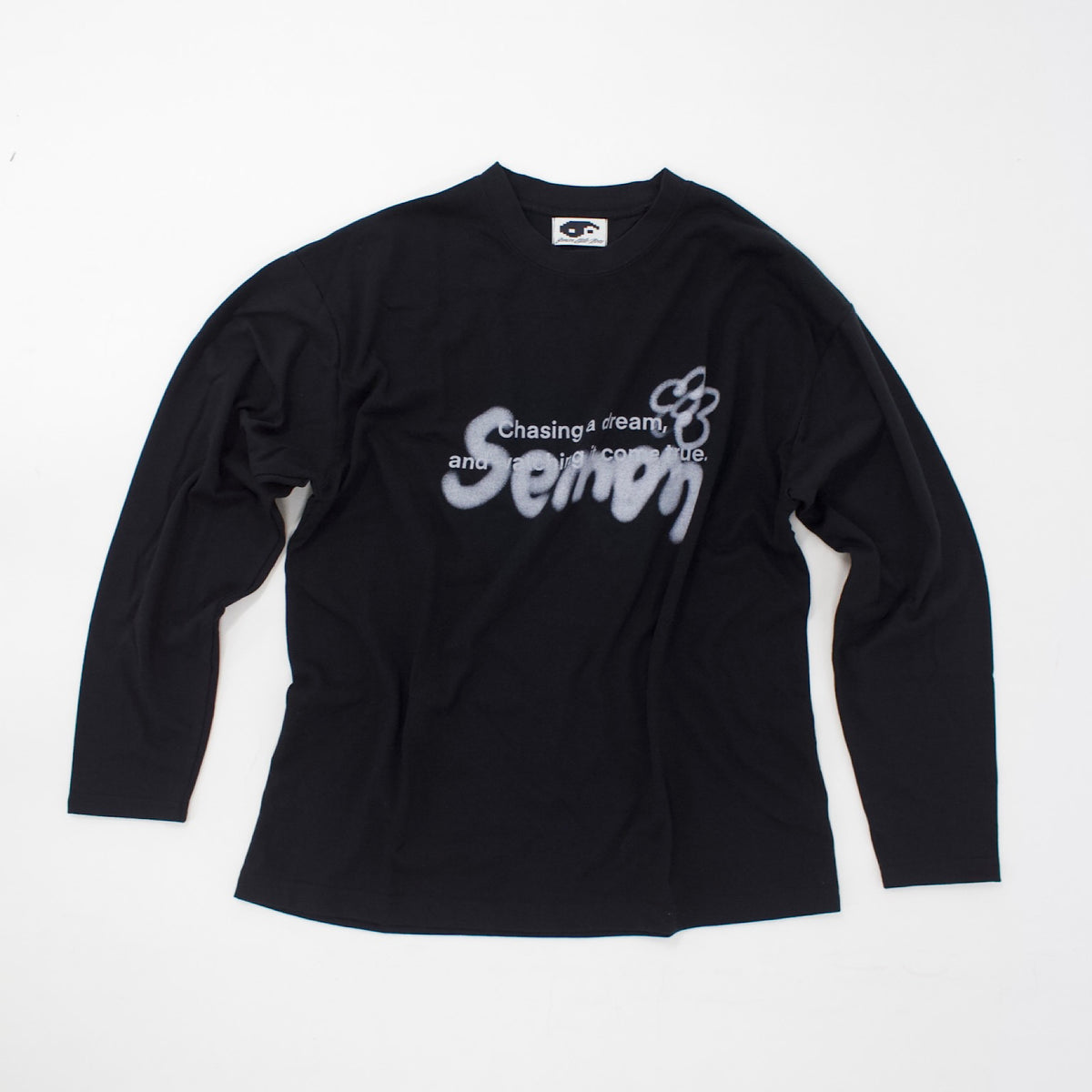 Semon Little Bros SPRAY LOGO LADIES LONG SLEEVE T-SHIRT
