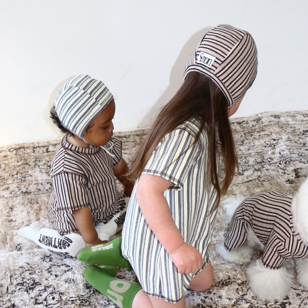ストライプロンパース | STRIPE ROMPERS | Frö