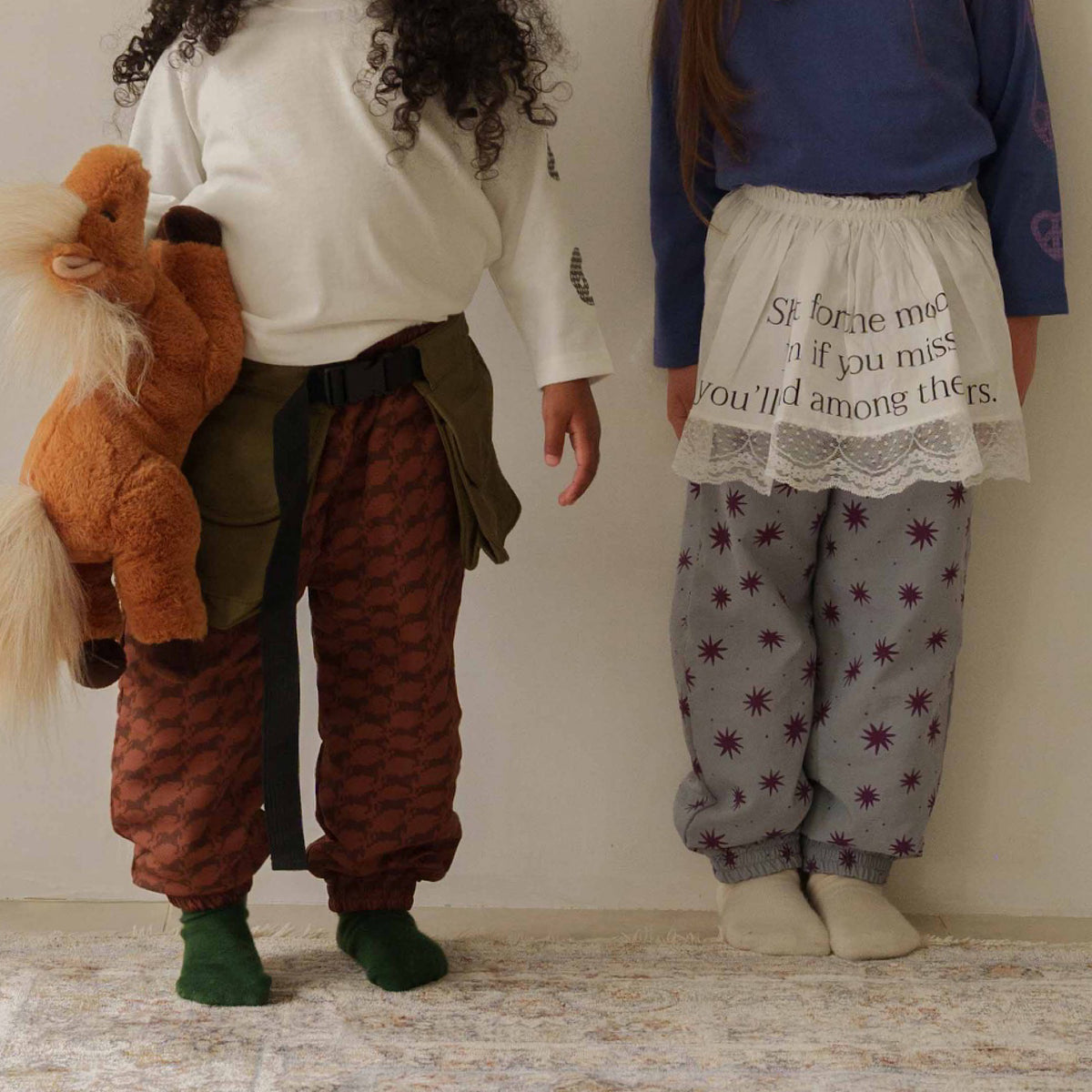 Semon ApartMent SWISHY REVERSIBLE PANTS