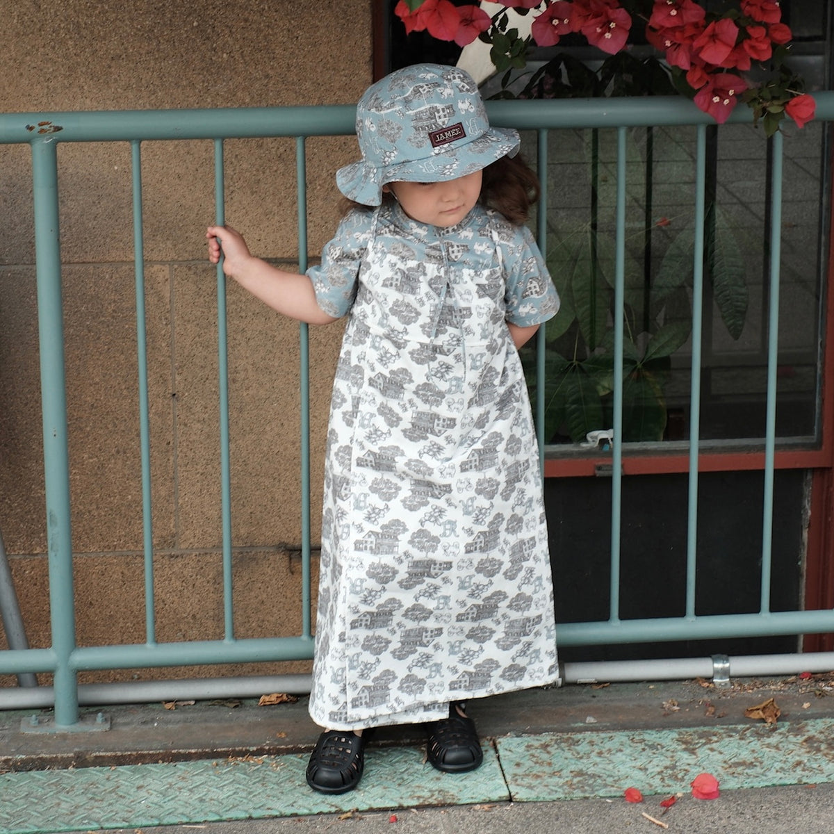 Jamée Rousse TOILE DE JOUY 3SET YUKATA