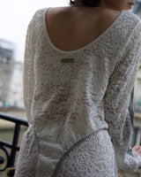 Velour Lace Bodysuit Top21