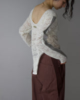 Velour Lace Bodysuit Top7