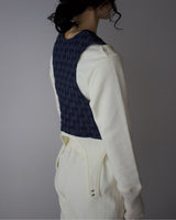Denim Lace-Up Vest8