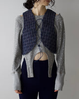 Denim Lace-Up Vest10