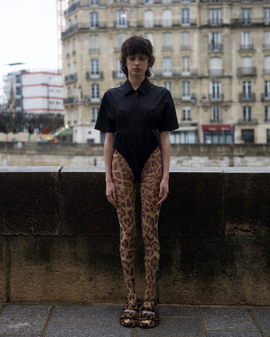 Ponte Polo Bodysuit