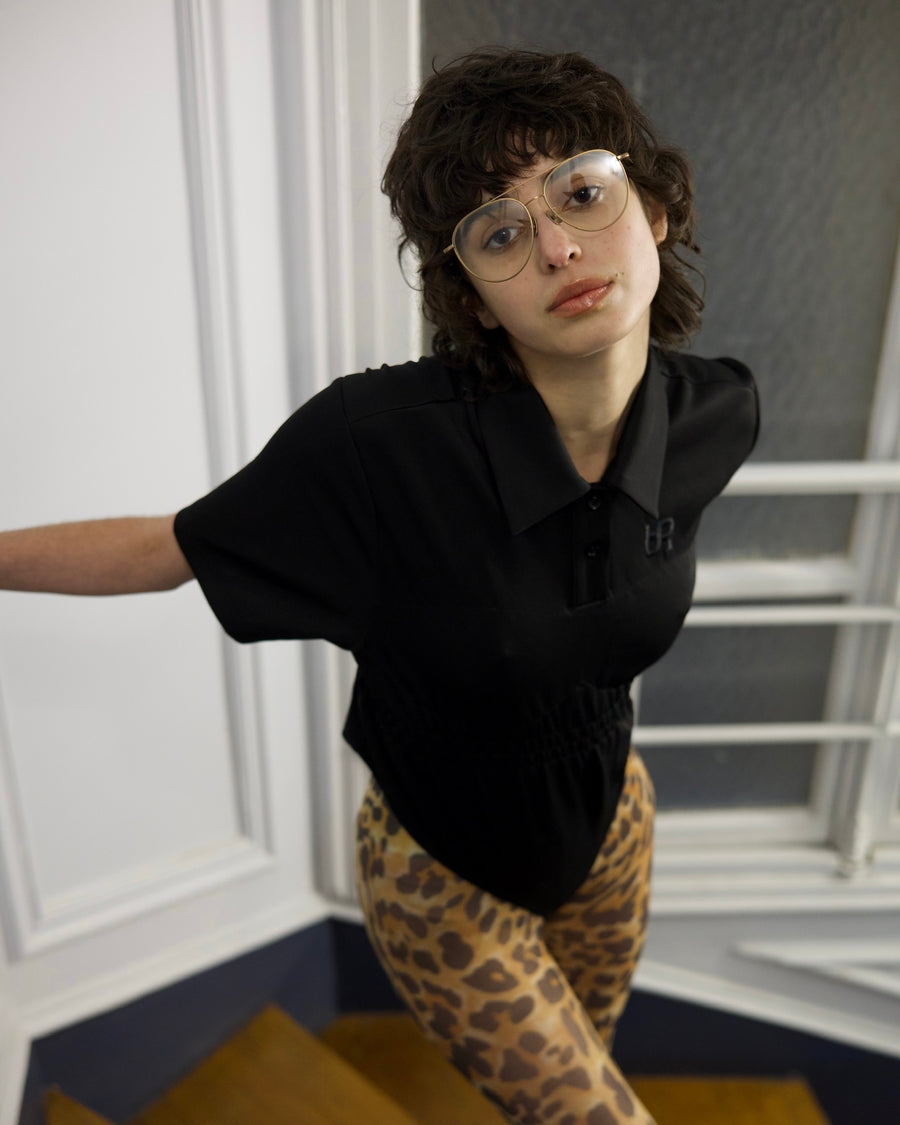 Ponte Polo Bodysuit