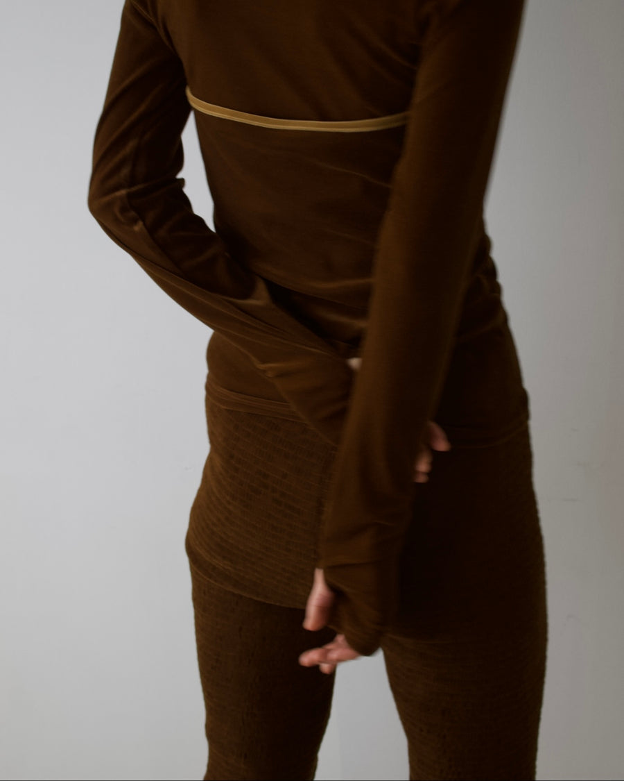 Velour 2way Tops
