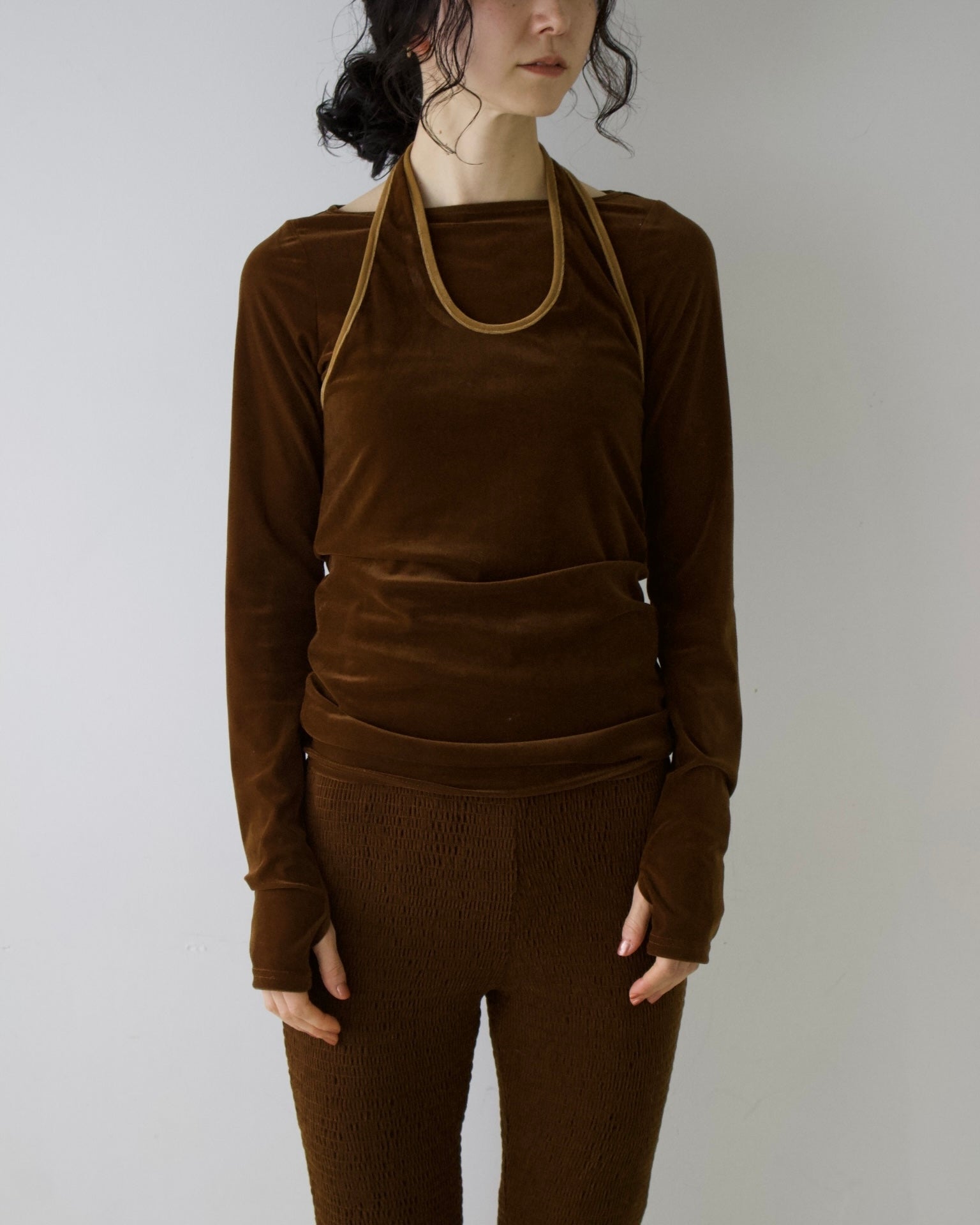 Velour 2way Tops – Frö