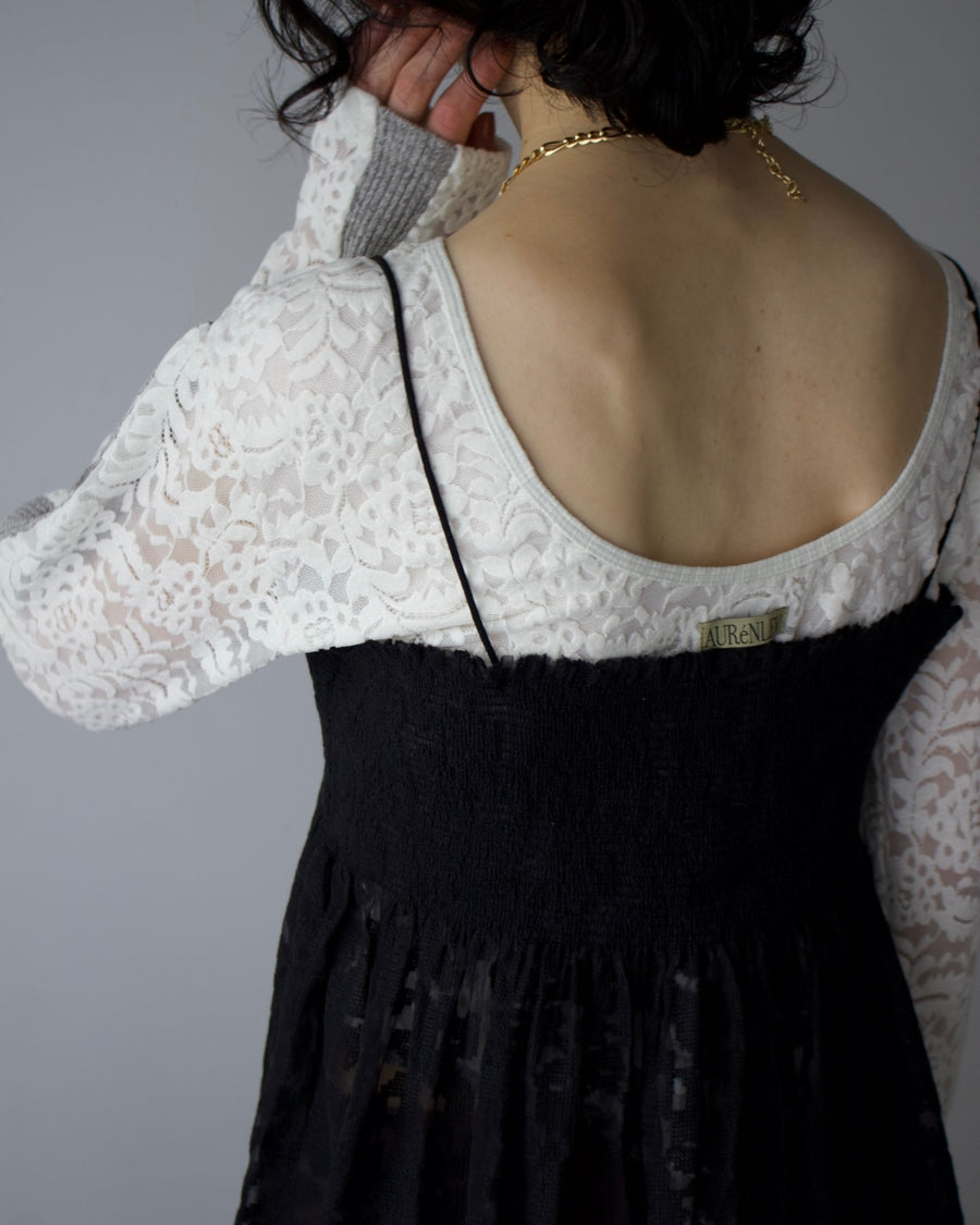 Pixel Lace Camisole Dress